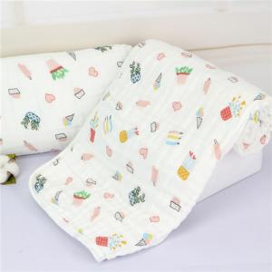 Quality Summer Muslin Baby Blankets Silky Bamboo Sleeping Quilt Zero Formaldehyde wholesale