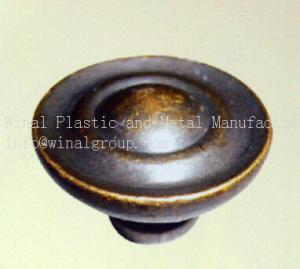 China Size Dia32xH21 traditianal bronzed hardware pull knob,Zinc alloy,plating & color can OEM. on sale