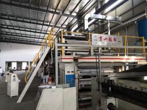 China CE ISO 5 Ply Used Corrugated Machinery With Conveyor Bridge on sale