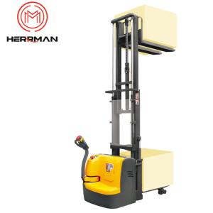 Quality Intensive Stocking 5600mm Lifting 3300lbs Walkie Pallet Stacker wholesale