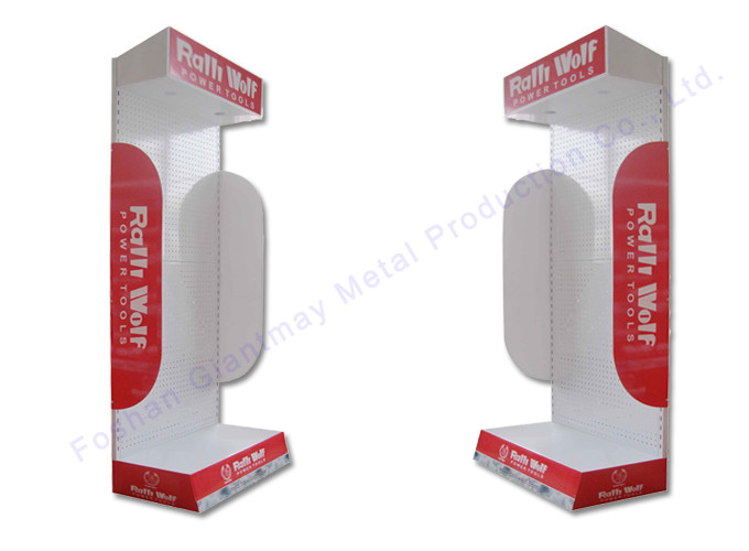 High Quality Product Display Ideas Steel Stand Pegboard Panel