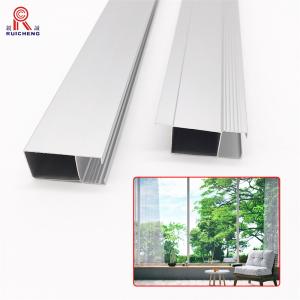 Quality Rectangular Aluminum Pipe Tube Grade 6061 Electrophoresis Treatment wholesale