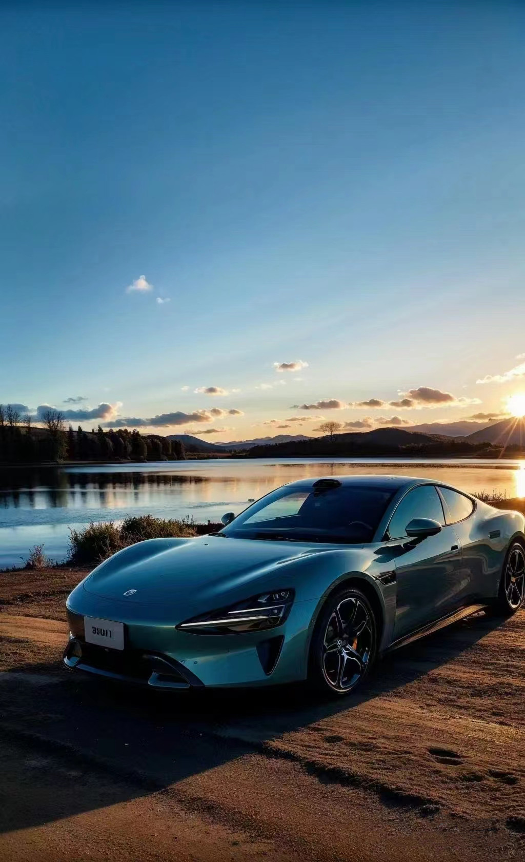 2024 Xiao-mi SU7 Max Speed 800KM Range EV Dual-Motor All-Wheel Drive Electric Vehicle 673hp 265km/h Speed 838N.m Max Torque
