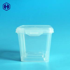 Quality Easy Lock Square Food Packaging Plastic Container 530ML Reusable wholesale