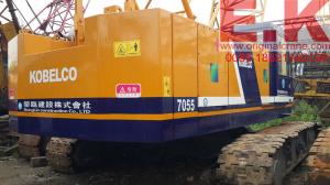Quality Japanese kobelco crawler crane track crane 7055 lifting equipment hoist crane wholesale