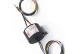 Precious Metals Miniature Through Bore Slip Ring 0~300rpm Working Speed 380VAC
