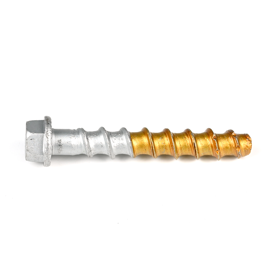 Flat Head Customized M12 Elevator Concrete Bolts with Bimetal Anchor and 100% QC Test
