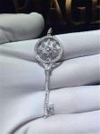 full diamonds of kaleidoscope key necklace 18kt gold with white gold or yellow