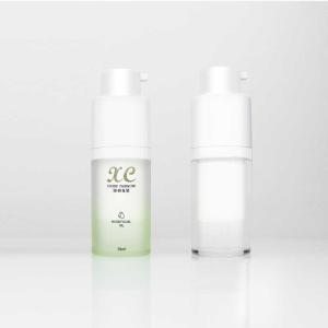 Quality 3D Printing 50ml Airless Serum Pump Bottles White 30ml Plastic Cosmetics Bottles wholesale