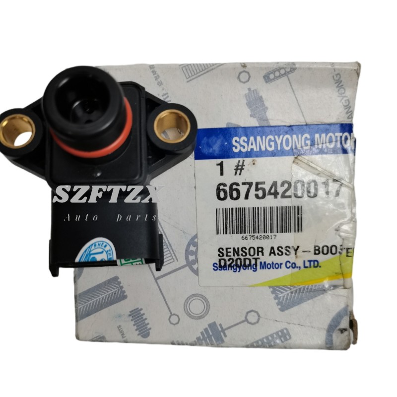 Genuine New 6675420017 Booster Pressure Sensor for Ssangyong Rexton Kyron Acyton Stavic Rexton2 Rodius