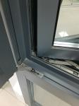 Residential Aluminum Swing Window Easy Cleaning Inward Opening Window