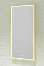 Quality Stable Square Lighted Bathroom Mirror Wall Mount Long Service Life wholesale
