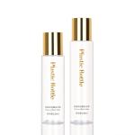 Gold Lid Plastic Cosmetic Containers 120ML 150ML Empty Lotion Toner Bottle
