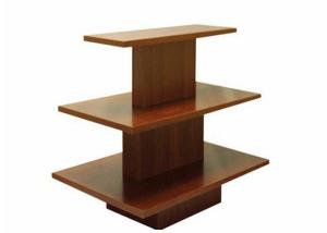 Quality Customized Wooden Garments Shop Display With 20mm Thinckness Shelves wholesale