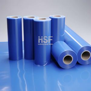 Quality 150 Micron Volatile Corrosion Inhibitor Film Translucent Blue VCI Stretch Film wholesale