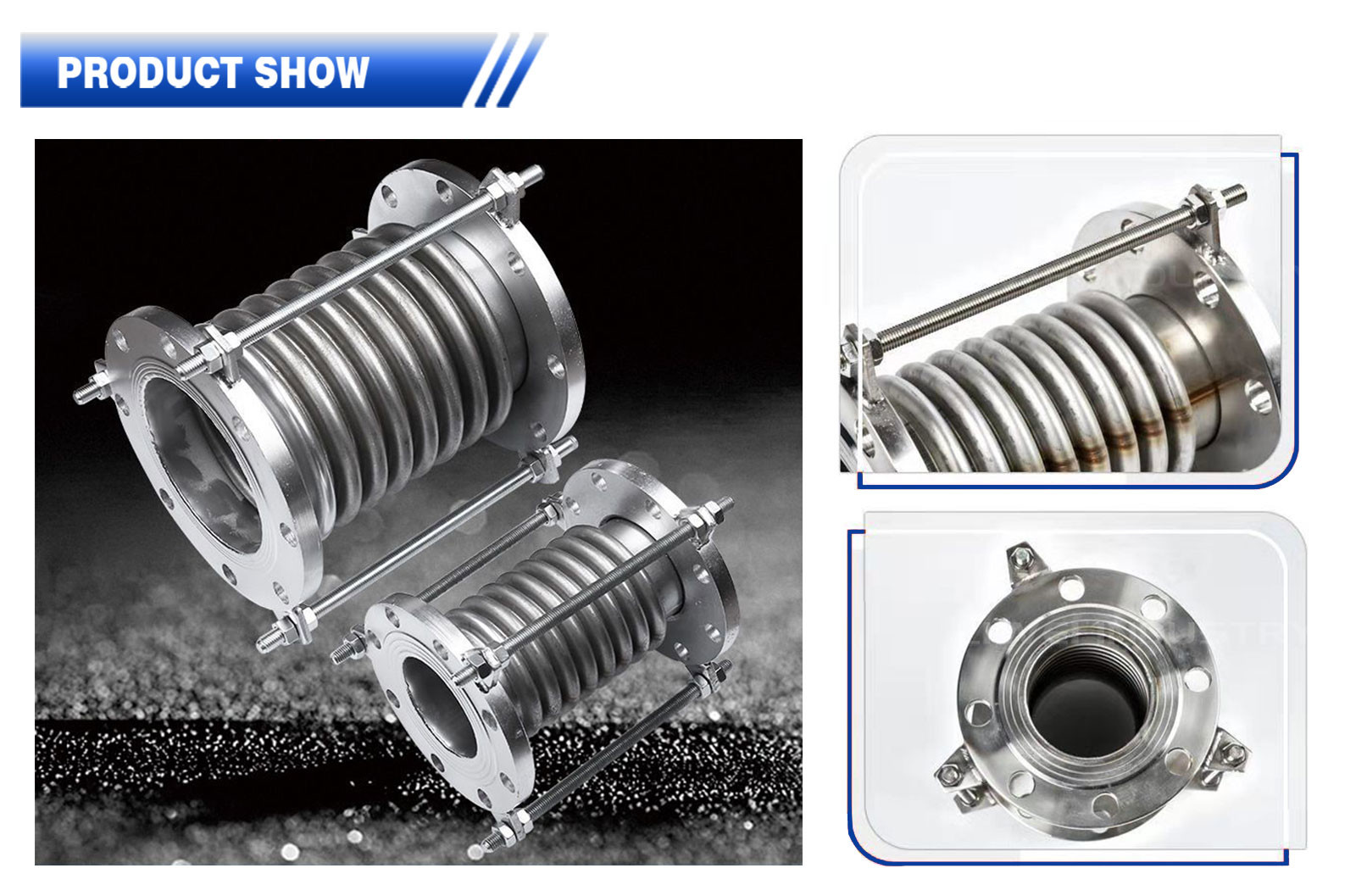 Anti-Torsion Ripple Compensator Metal Vibration Dampener