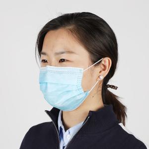Quality 3 Ply Disposable Medical Mask Size 17.5 * 9.5cm For Personal Protection wholesale