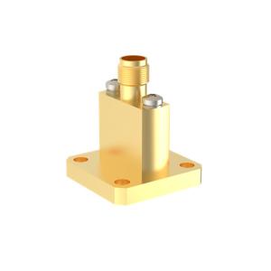 Quality WR34 BJ260 To K2.92mm Female End Launch Waveguide To Coax Adapter 21.7GHz~33GHz wholesale