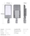 Customizable Smart LED Street Lights AC100~277V 50w-200w Available