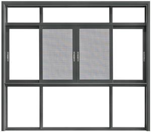 Quality Wood Gain Aluminium Sliding Window Profile Anodised aluminium glass frame profile wholesale