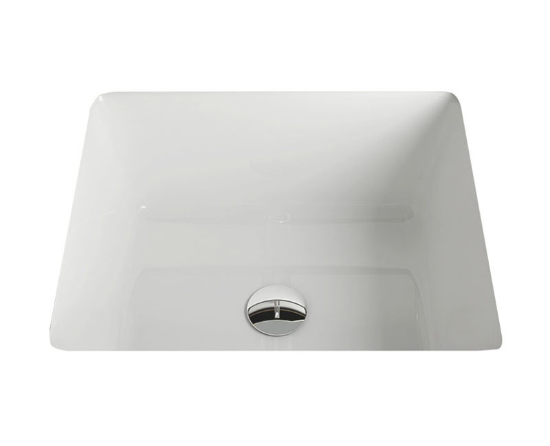 ARROW AP4030 Under Counter Basin Rectangle Shape White Color