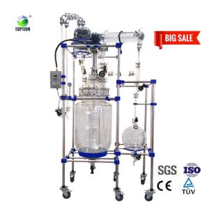 Quality 150L Distillation Reactor Water Cooled Jacketed Lab Reactor wholesale