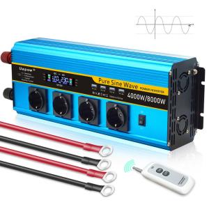 Quality 220v 230v 24v Portable Power Inverter 3000 / 4000 Watt For Home Appliances wholesale
