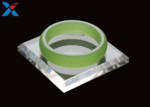 China Custom Shape Acrylic Display Stands / Clear Plexiglass Jewelry Display on sale