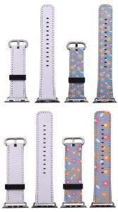 Quality Customized Leather Apple Watch Band Sublimation Watch Band Blanks wholesale