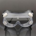 Adult Unisex Clear Safety Glasses / Eye Protection Goggles Anti Virus