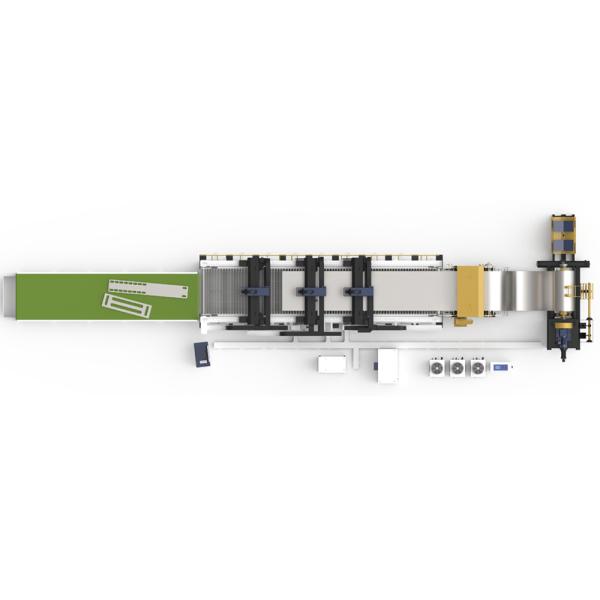 KEBEI Full-Automatic Versatile Coiled Fiber Laser Cutting Machine With 3/380V
