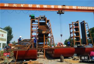 Quality 200CBM/Hr 6m Gold Bucket Dredger Gold Mine Dredge wholesale
