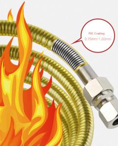 Quality Household DN20 Domestic Gas Pipe Flexible Stainless Steel Metal wholesale