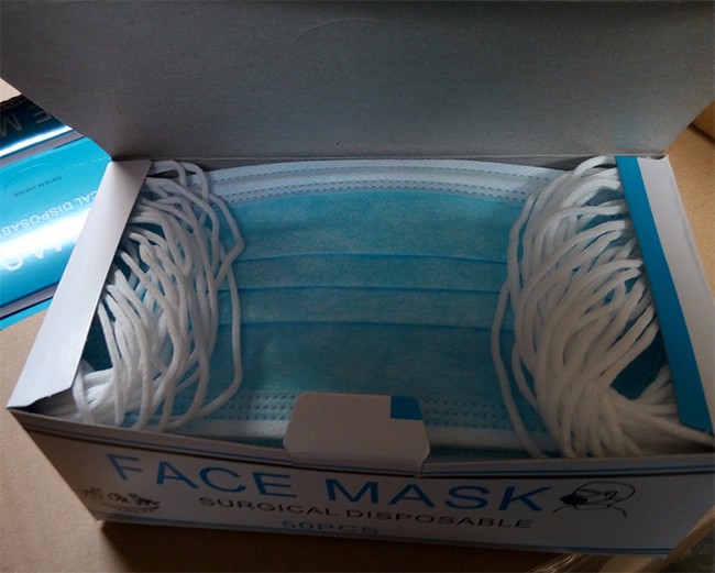 Disposable Sterile Surgical Masks , Face Mask Medical Use For Mouth Protection