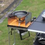 Multifunctional Aluminum Camping Table for Easy Cooking and BBQ in Outdoor