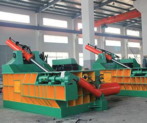 Film Packing Hydraulic Metal Baler Scrap Metal Handling Equipment Reducing