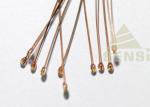 Firm Structure Negative Temperature Coefficient Thermistor , Radial Glass NTC