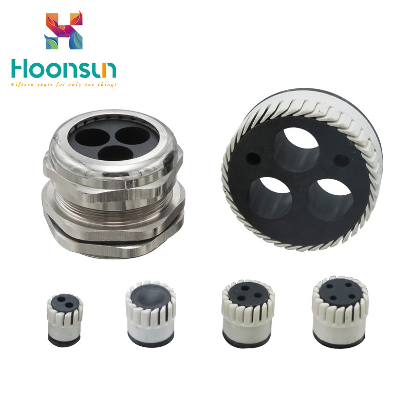 Multiple Entry Cable Gland Alcohol Resistant Dustproof Polypropylene
