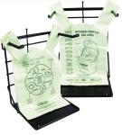 Small Biodegradable Compostable Shopping Bags PBAT Cornstarch For Food