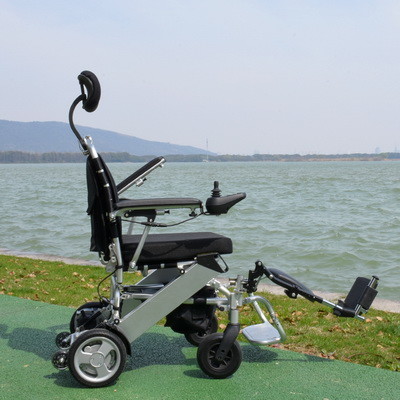 Elderly Use Portable Lightweight Folding Power Wheelchair