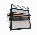 Modern Design Steel Buildings Flat Pack Shipping Prefabricated Sandwich Panel