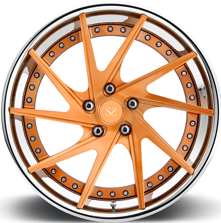 For Rolls-Royce Rims Polished 18 19 20 21 22 Inch 2-PC Forged Alloy Custom Wheels