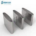 Pedestrian IR Sensor 304 Stainless Steel Turnstile Access Control System