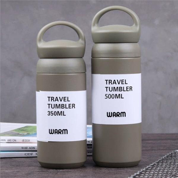 500ml Coffee Cup With Double Wall Stainless Steel Vacuum Flasks Portable Coffee