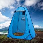 150*150*190CM Waterproof Blue 210T Silver Coated Polyester UV Protected Pop Up