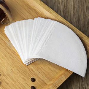 Quality V60 Coffee Filters Cone Premium Unbleached Disposable Natural Paper Coffee Filters wholesale