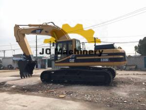 Quality Heavy Duty 30T Used CAT Excavators 330BL With Breaker Line 4.6km/H Travel Speed wholesale
