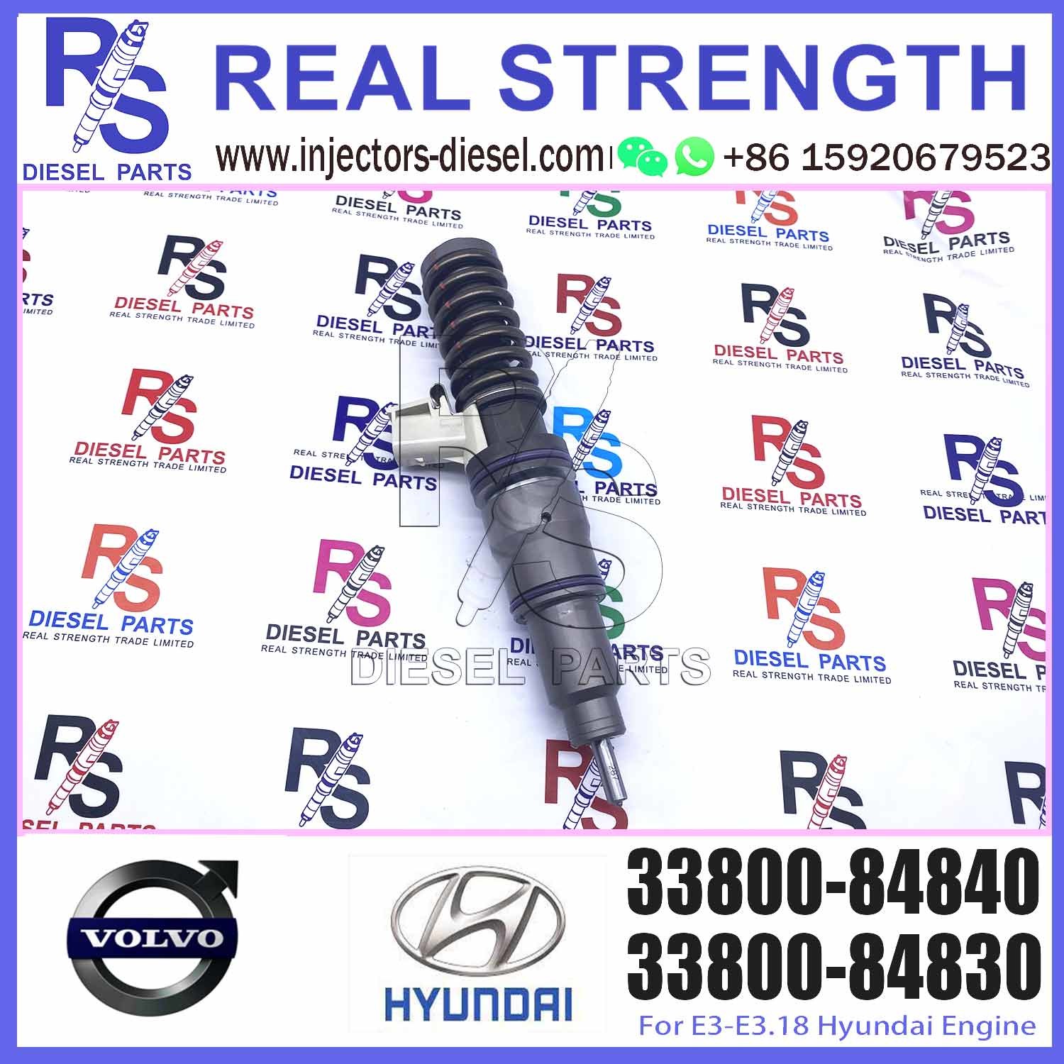 High Quality Auto Parts common rail fuel injector 63229468 3380084840 33800-84840