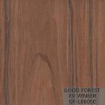 Engineered Veneer Santos Rose Wood Crown Cut Customized Service