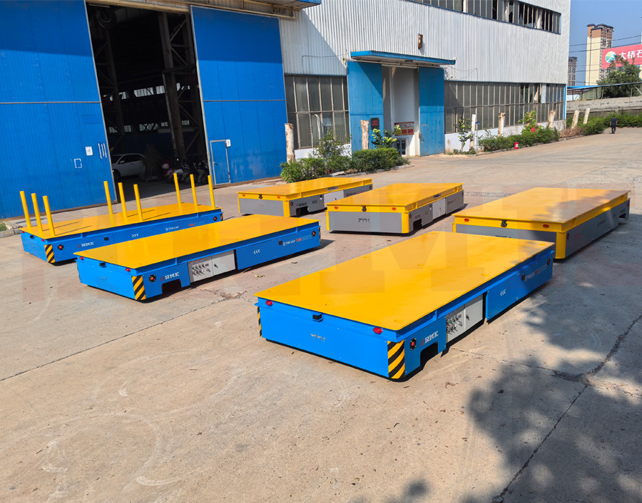 Heavy Duty Battery Powered 5 Tons Steel Tube Transfer Trolley